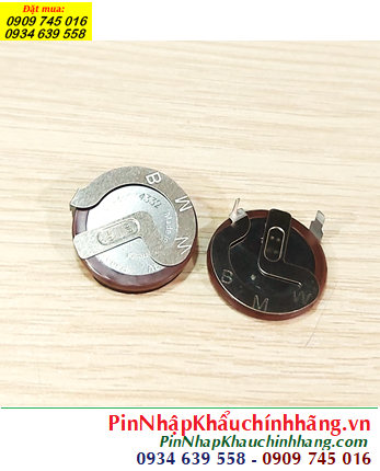 Pin chìa khóa xe BMW Panasonic VL2020 (chân thép vòng) Pin sạc 3v lithium chính hãng